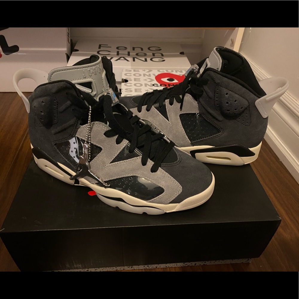 Womens WMNS Air Jordan 6 Retro Tech Chrome